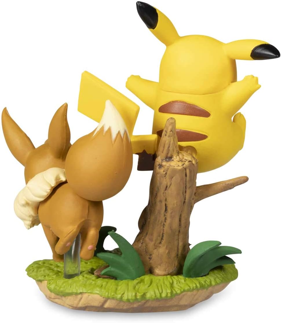pikachu and eevee figure