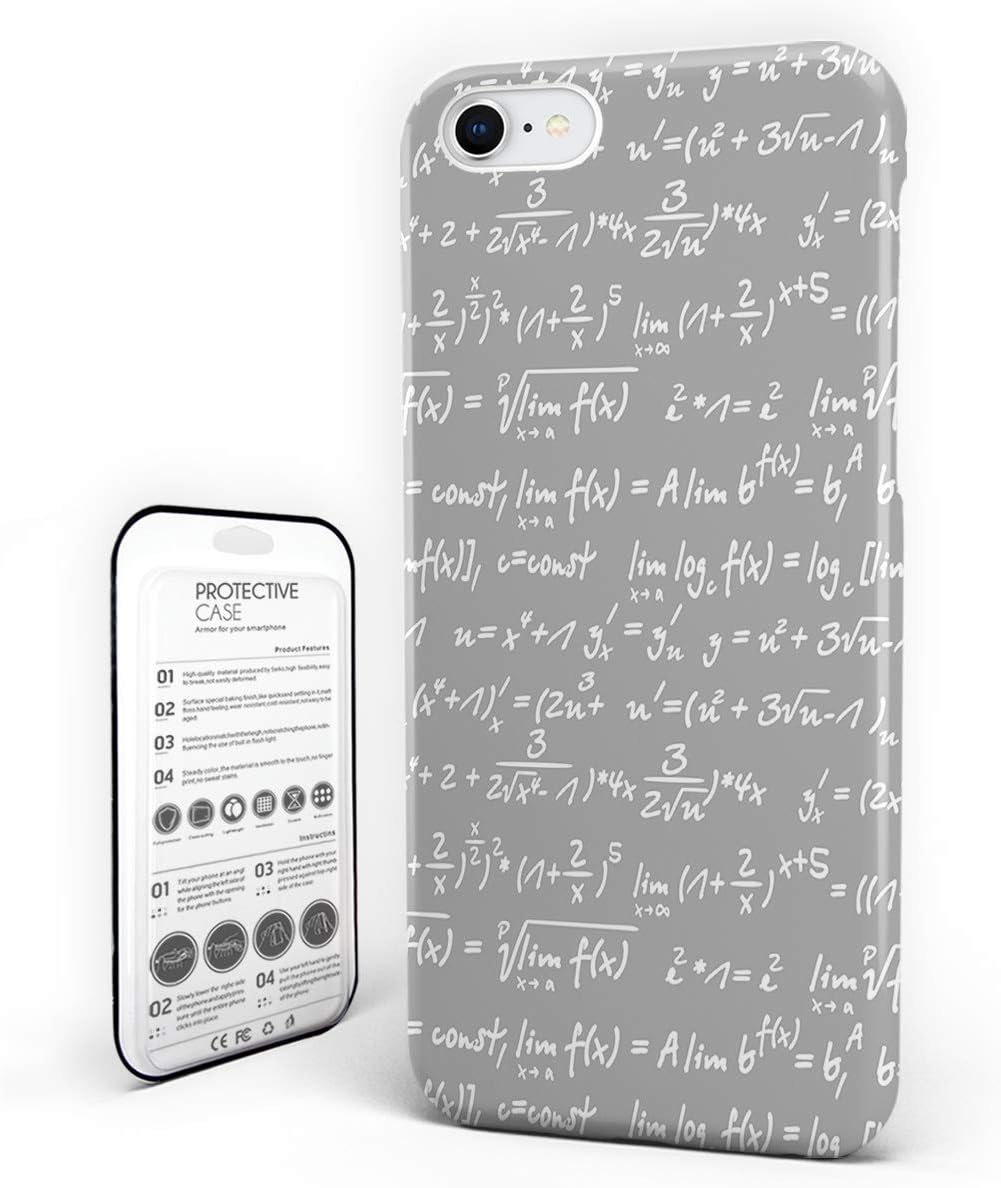 Amazon Com Customize Phone Protective Cover Love Math Cool Mathematical Formula Design Ultra Slim Protective Hard Plastic Case Cover For Cover Phone Case For Iphone 6 6s Plus