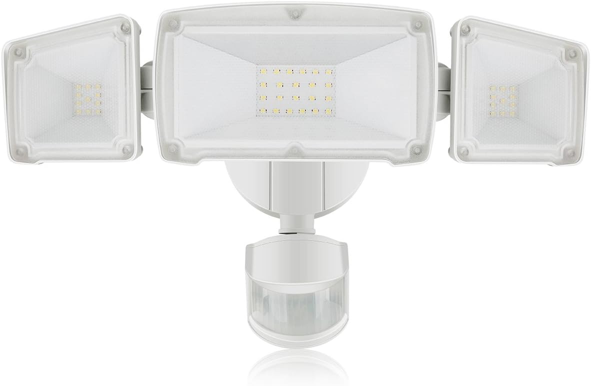 3800LM LED-Sicherheitslicht, 35W Outdoor-Licht mit Bewegungssensor