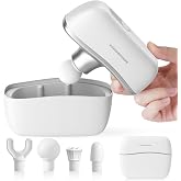 KingPavonini Mini Massage Gun with All-in-One Storage Case, Pocket-Sized Small Massage Gun Deep Tissue, 0.5 lbs Portable Perc