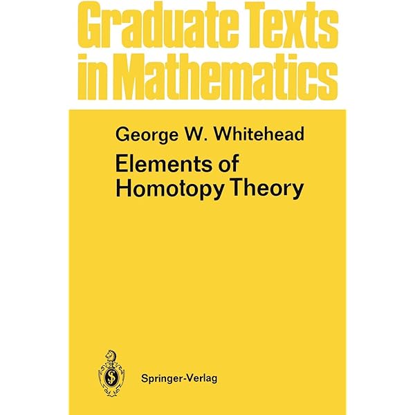 Amazon.com: Elements of Homotopy Theory (Graduate Texts in