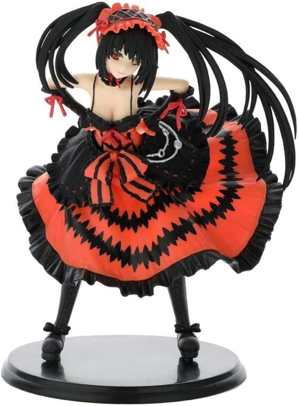 tian tian baby Date a Live Figures Anime Action Figure PVC Toy Tokisaki Kurumi Figure Model Toy Nightmare Figure Vinyl Figure Action Figure Collectible Figure 23cm