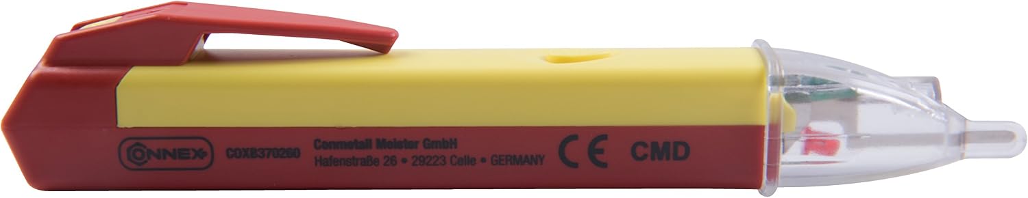 Connex COXB370260 Phasing Tester Contactless, Yellow/Red, One Size - Image 5