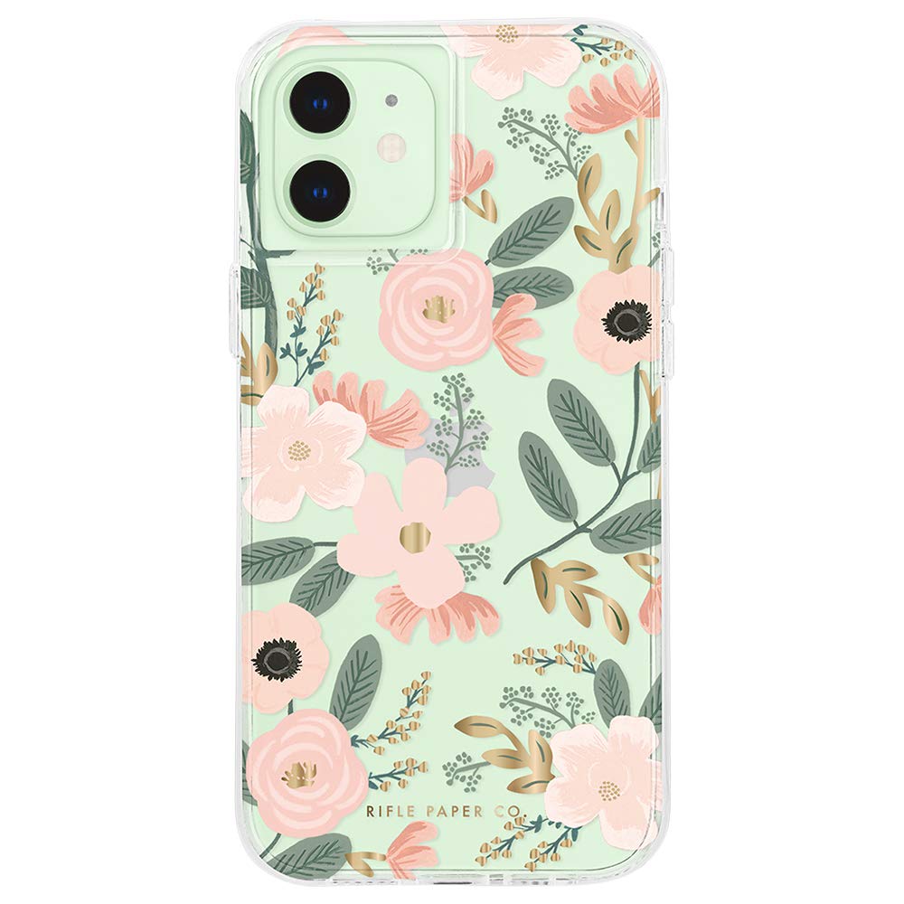 CASE-MATE iPhone 12 mini Rifle Paper Co - Wild Flowers with Micropel