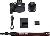 Canon EOS R10 + RF-S 18-45mm IS STM Lens Compact Mirrorless Camera 24.2 MP 4K view 5