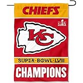 Kansas City Chiefs 2024 Super Bowl LVIII Champions Yard Garden Banner Flag