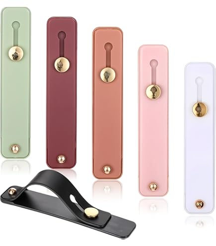 Weewooday 9 Pieces Phone Grip Holders Assorted Colors