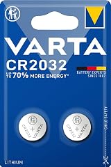 VARTA CR2032 3V Lithium Button Cell 2-Pack in Blister Pack DL 2032