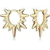 MYEARS Women Earrings Gold Huggie Hoop 14K Small Simple Hypoallergenic Everyday Jewelry