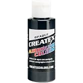 Createx Airbrush Colors opaque black 4 oz.
