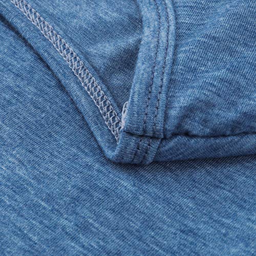 Blouse Tops for Women, Sttech1 Women Fashion Comfy Loose Long Sleeve O-Neck Casual Solid T-Shirt