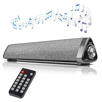 Barras de Sonido para TV, COSOOS Bluetooth Soundbar Wireless ...