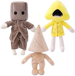Goulegu Little Nightmares 2 Plush Toy 3pcs, Little