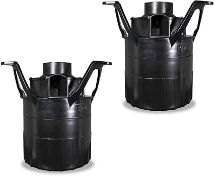 2 Moultrie 360 Programmable Feeder Fish Feedcaster Kits W
