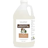 velona MCT Coconut Oil 64 Fl Oz | 100% Pure and Natural Carrier Oil | Fractionated | Skin, Face, Body, Hair Care | Use Today - Enjoy Results