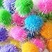 RIMOBUL 40PCS 1.5INCH New Generation Extra Large Cat's Favorite Chase Glitter Ball Toy Sparkle Pom Pom Balls