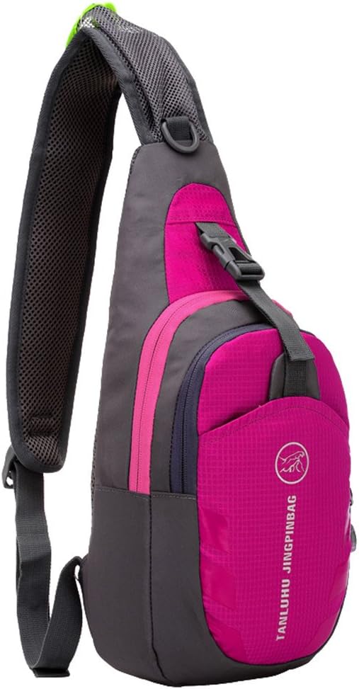 Sling Bag Backpack, Shoulder Backpack Chest Bag Crossbody Rope Triangle Pack Rucksack for Hiking or Multipurpose Daypack Handbag for Man Women Girl