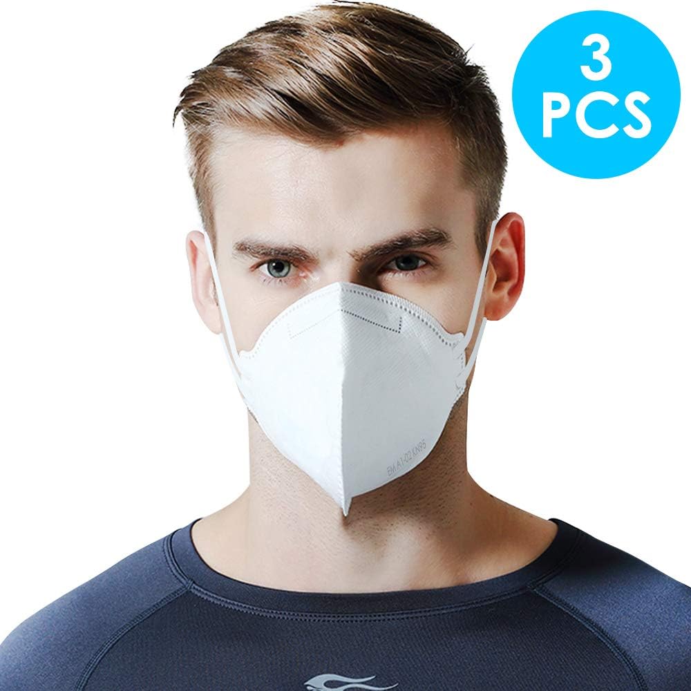 KN95 Medical Face Masks, FFP2 Multifunctional Protective Mask with Nose Clip