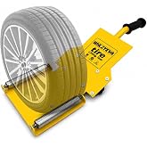 WHLZYEVA Tire Lifting Tool, Retractable Handle Wheel Install Aid | Portable tire jack tool with rollers helps install wheels on cars, trucks, and SUVs. Lifts up to 120 lbs with ease.