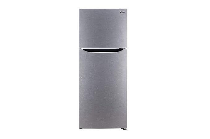 LG 284 L 2 Star Inverter Frost-Free Double Door Refrigerator (GL-T302SDSY, Dazzle Steel)