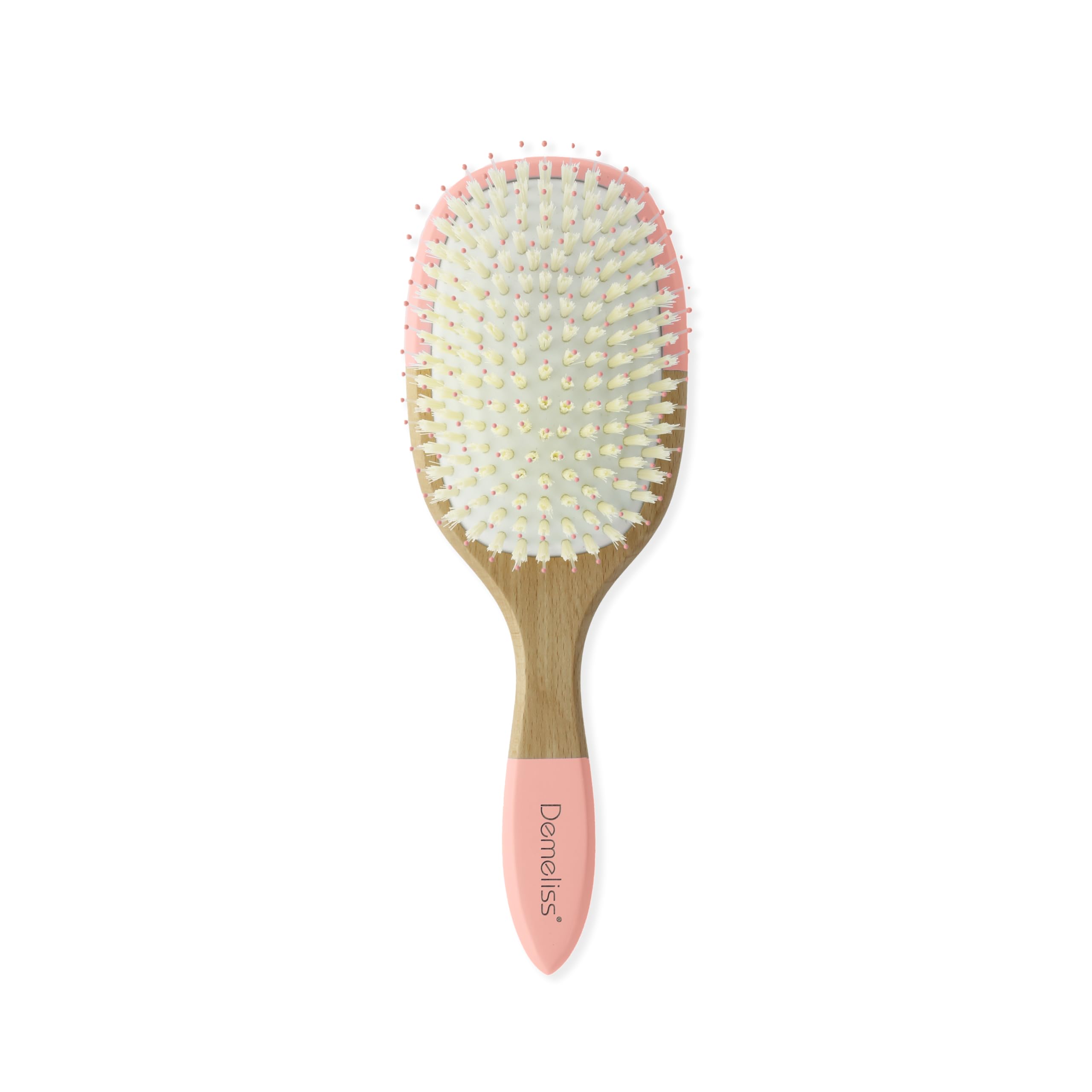 Demeliss Beauty Paddle Brush Detangling Wood