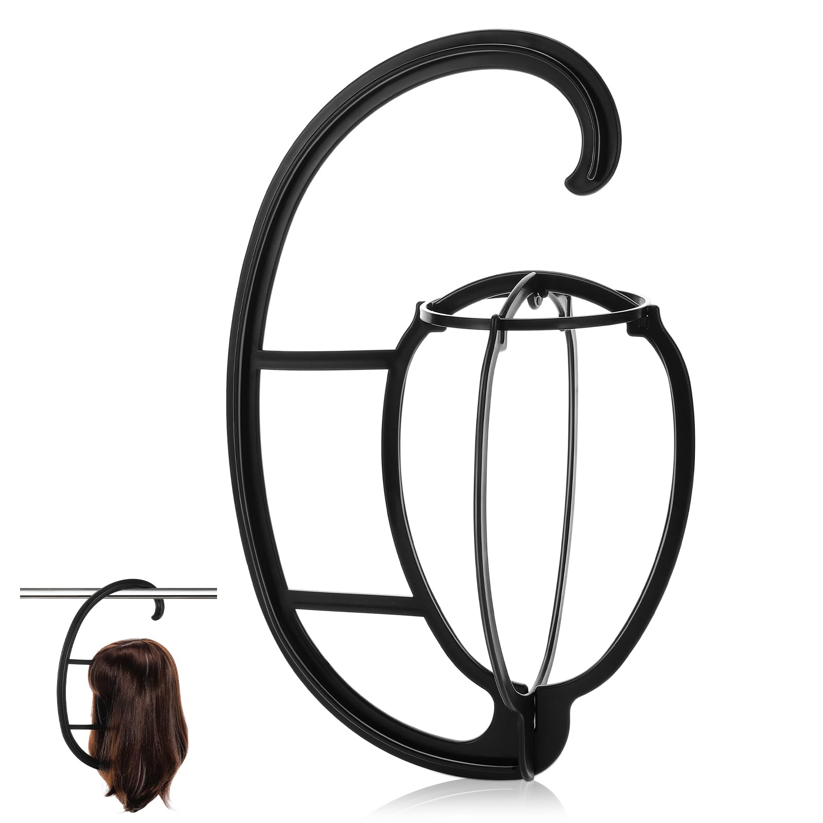 Photo 1 of **PARTIAL SET**obeoby Wig Hanger, Hanging Wig Stand Portable Hanging Stand For Wigs,Traveling