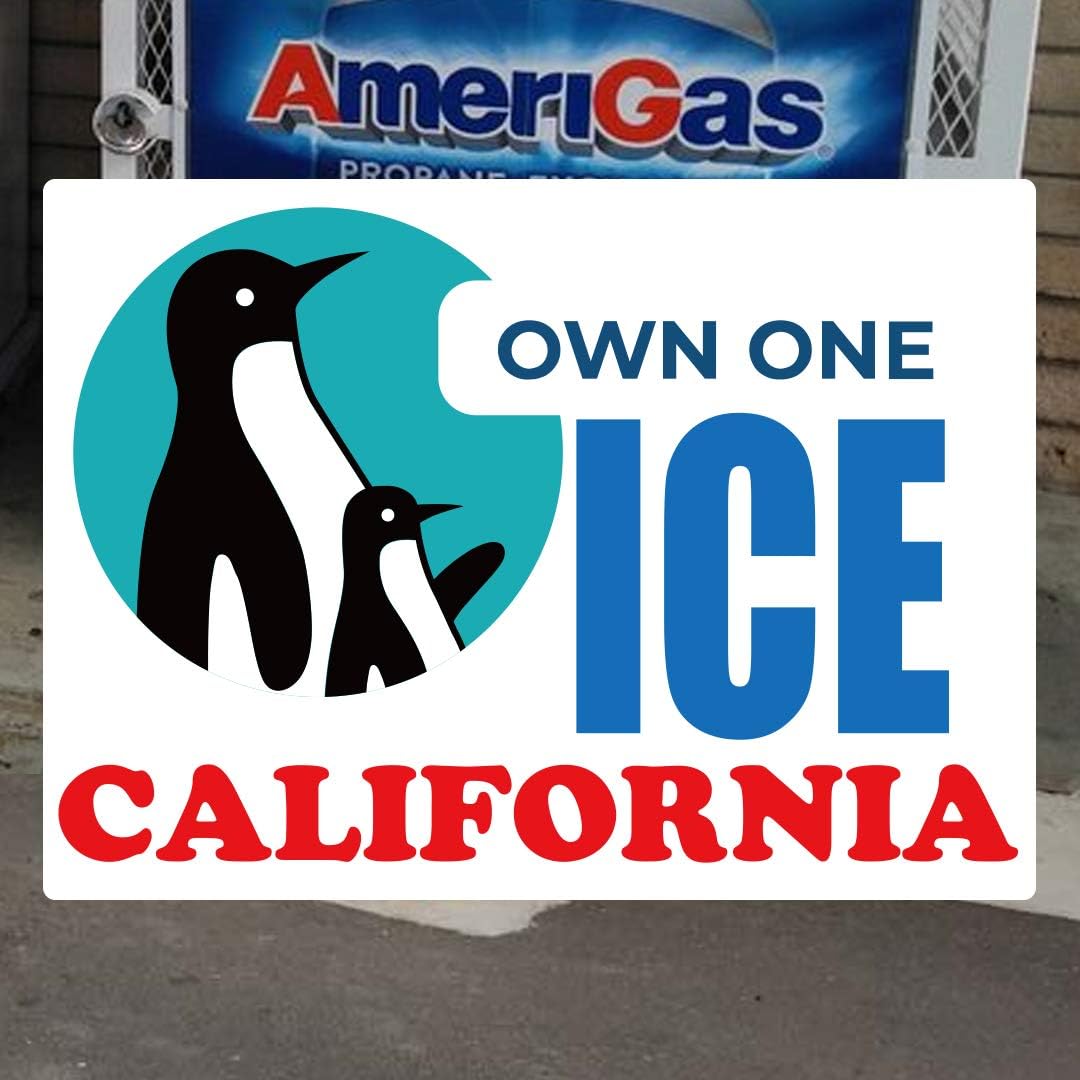 Amazon アメリカのコンビニで見かけるiceboxメーカーロゴステッカー ノーブランド品 クーラーボックス