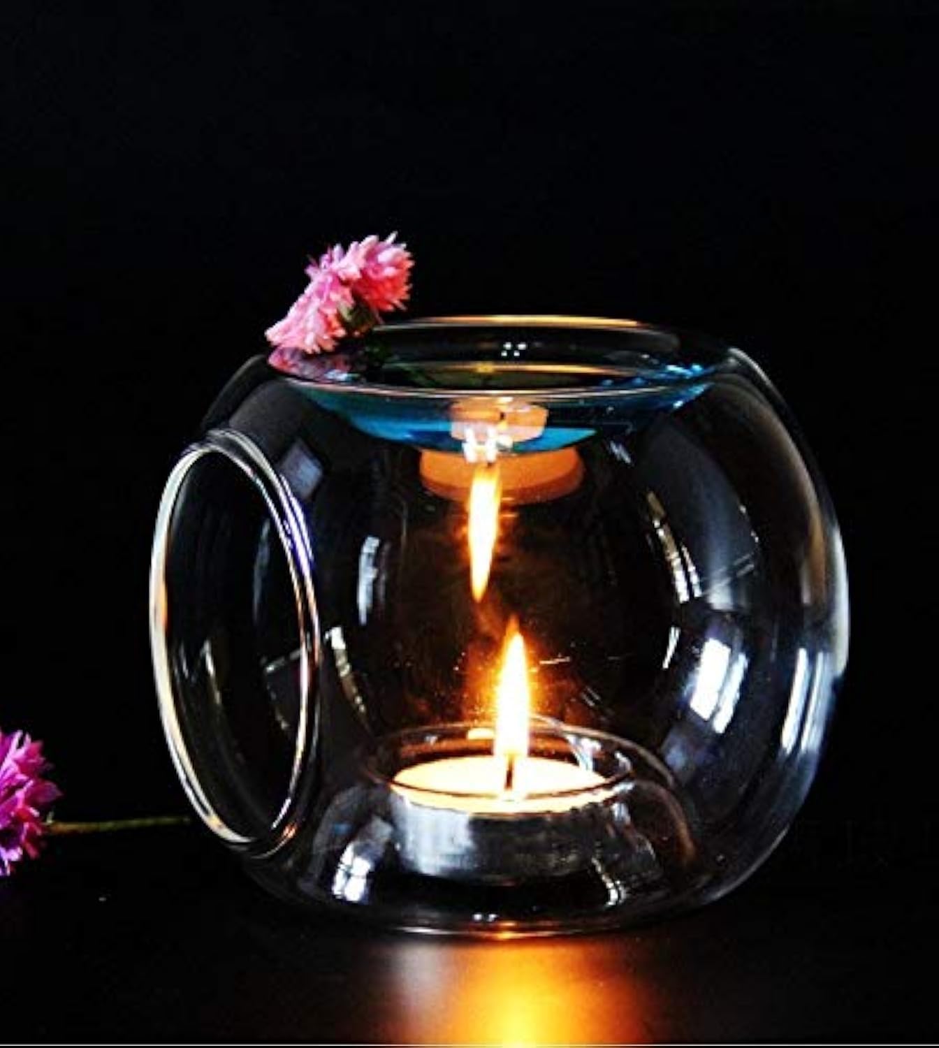 Beihaoer Glass Oil Burner Candle Aromatherapy Oil Lamp Gifts And Crafts Home Decor Aroma Furnace