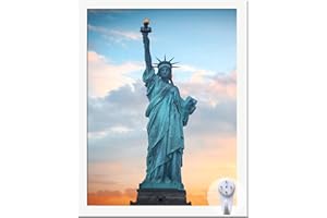 OMAIGAR 8.5x11 Picture Frame for 8.5by11 Poster Photo Canvas Certificate White High Transparent Photo Frame Wall Desktop Horizontal Vertical 8.5 x 11