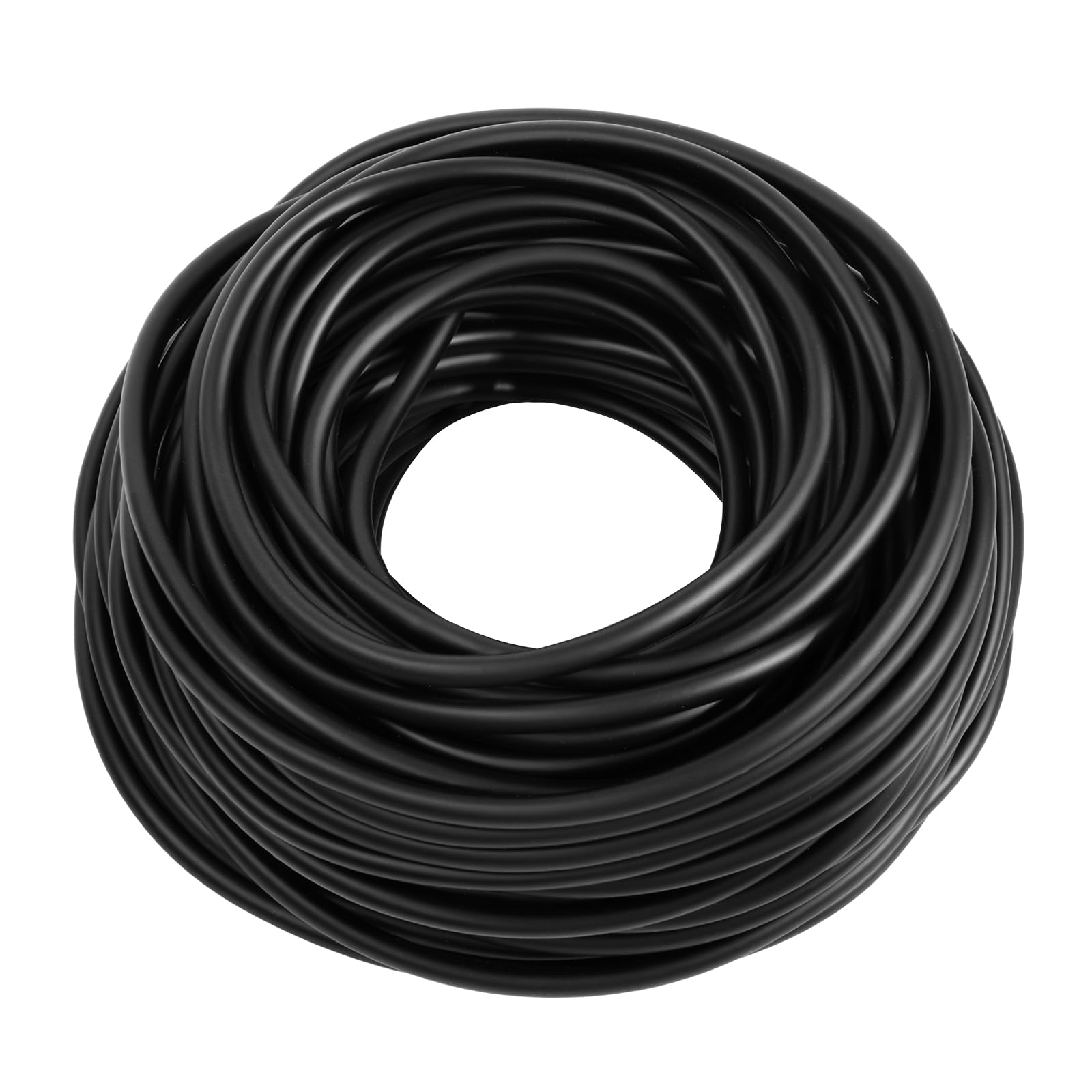 Photo 1 of AQUANEAT 100 Feet Aquarium Airline Tubing, Standard 3/16" Tubing for Fish Tank Air Pump (Black)
