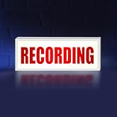 RECORDING Studio LED Light, Illuminated Sign, Many Lighting Modes Wireless Using With Remote Control, for Recording Radio Bar Pub Home Decoration