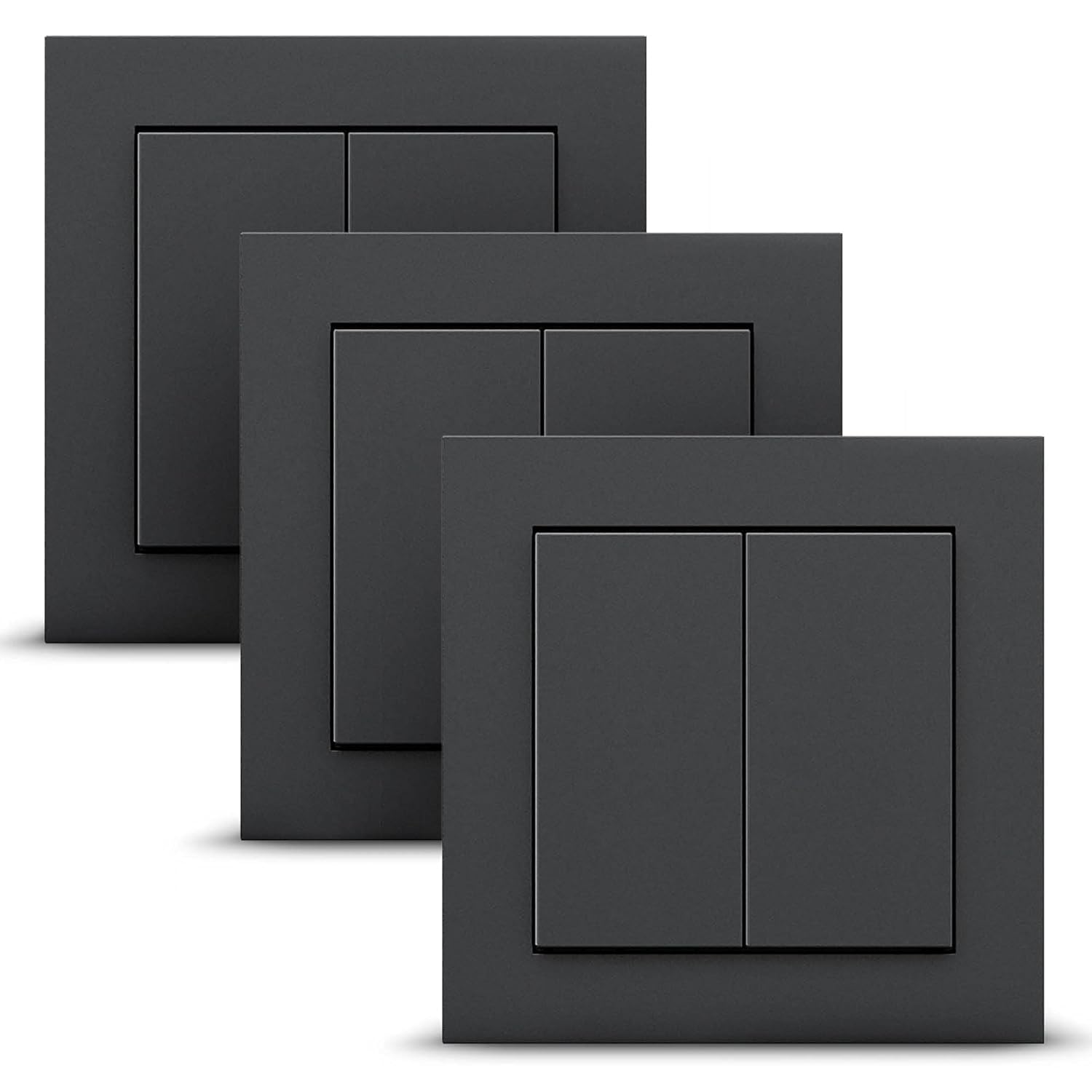 Senic Gira interrupteur d'éclairage Polycarbonate (PC) Anthracite