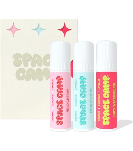 Amazon.com : Space Camp Wellness Jumbo Lip Balm (Birthday 3 Pack