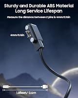 TiMOVO Magnetic USB Charger Cable for YAMAY SW022 AGPTEK LW11 Ticwatch GTX view 6