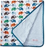 Magnificent Baby Baby-Boys Newborn Reversible Blanket, Elephant/Marrakesh, One Size