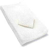 Munchkin Changing Pad Cover, 2 Pack, White, Soft 100% Polyester
