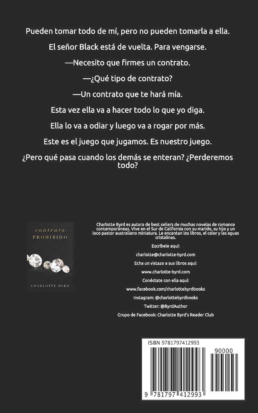 Amazon Com Contrato Prohibido La Fiesta Prohibida Spanish Edition 9781797412993 Byrd Charlotte Books Pero ahora tú cabeza es una tormenta de arena y cada noche una espiral. amazon com contrato prohibido la