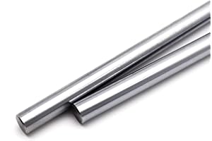 2PCS 8mmx 150mm (0.32" x 5.9") Case Hardened Chrome Plated Linear Motion Rods Linear Rail Rod Shaft for 3D Printer, DIY, CNC 