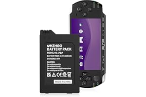 OHZHAO Rechargeable PSP 3000 Battery,2024 New Upgrade 3800mAh High Capacity PSP Battery, Suitable for PSP 3000 / PSP Slim 2000 PSP-S110 Console, PSP-2001, PSP-3000, PSP-3001 PSP Slim Console etc