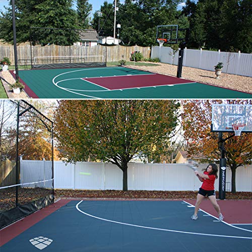 PROGOAL Tennis Rebounder Practice Net 20ft x 10ft Tennis Training Net