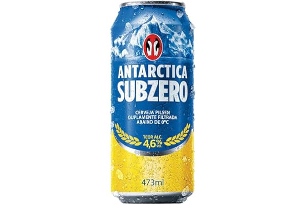 Cerveja Antarctica Sub Zero, Pilsen, 473ml, Lata