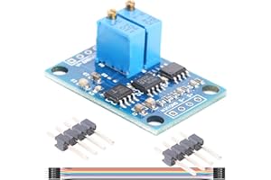 DAOKAI AD620 Voltage Amplifier Module 1.5-1000 Gain Adjustable Microvolt Millivolt Signal Amplifier Module High Precision DC 