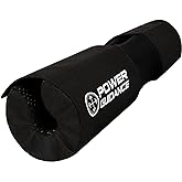 POWER GUIDANCE Barbell Squat Pad - Neck &amp; Shoulder Protective Pad Anti-Skid Points for Squats, Lunges, Hip Thrusts, Weightlifting - Fit Standard and Olympic Bars