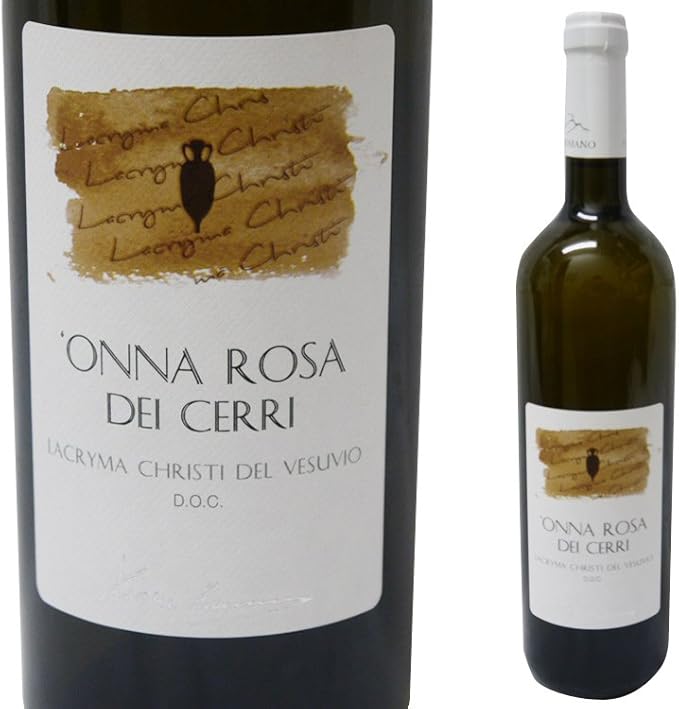 Amazon ラクリマ クリスティ デル ヴェスヴィオ ビアンコ オンナ デイ チェッリ 16 750ml フィオレ ロマーノ 白 コーダ ディ ヴォルペ90 ファランギーナ10 イタリア カンパーニャ州 レストラン直営 イタリア屋タニーチャ 白ワイン 通販