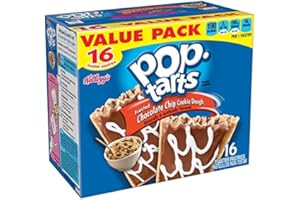Pop-Tarts Toaster Pastries, Frosted Chocolate Chip Cookie Dough 16 Toaster 28.2 OZ