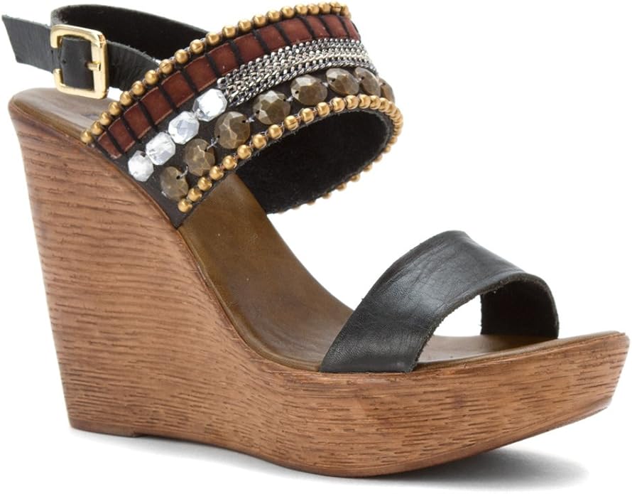 Amazon.com | Diba True Women's Shoe Time Sandals | Platforms & Wedges