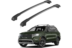 HmmtyRack Car Roof Rack Cross Bars Compatible with KIA Sorento X-Line S AWD/X-Line EX AWD/X-Line SX Prestige AWD 2021-2024 with Lock for Rooftop Cargo Carrier Luggage Kayak Canoe Bike Snowboard