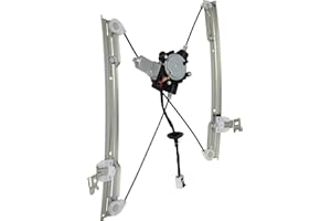 FINDAUTO Power Window Regulator Front Left Driver Side fit for 2004-2008 for Nissan Maxima 741-344 Window Regulator and Motor Assembly with Motor