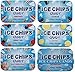 ICE CHIPS Xylitol Candy 6 Tins (Variety Pack); Low Carb, Gluten Free - includes ICE CHIPS BAND as shown