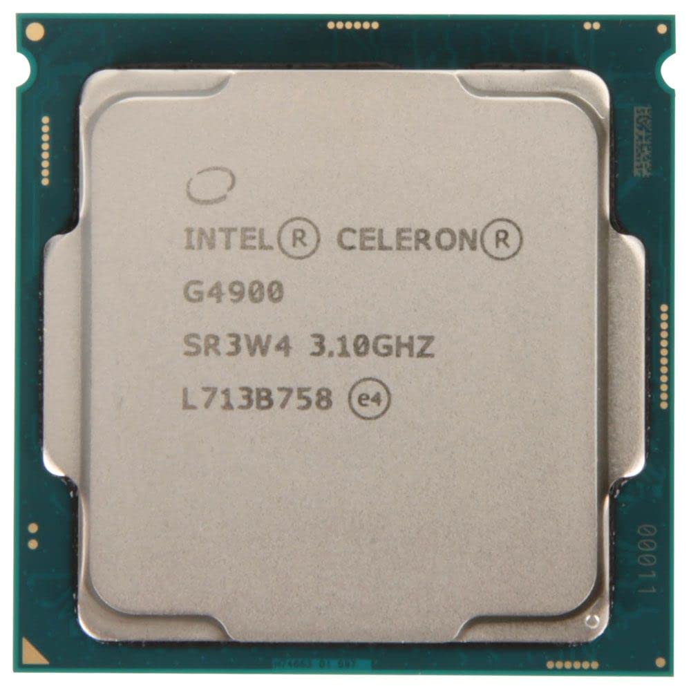 Intel G4900 Processor 3.10GHz 2MB - Processors (3.10 3100, 14nm, 2MB, DMI3, Coffee Lake, 64GB)